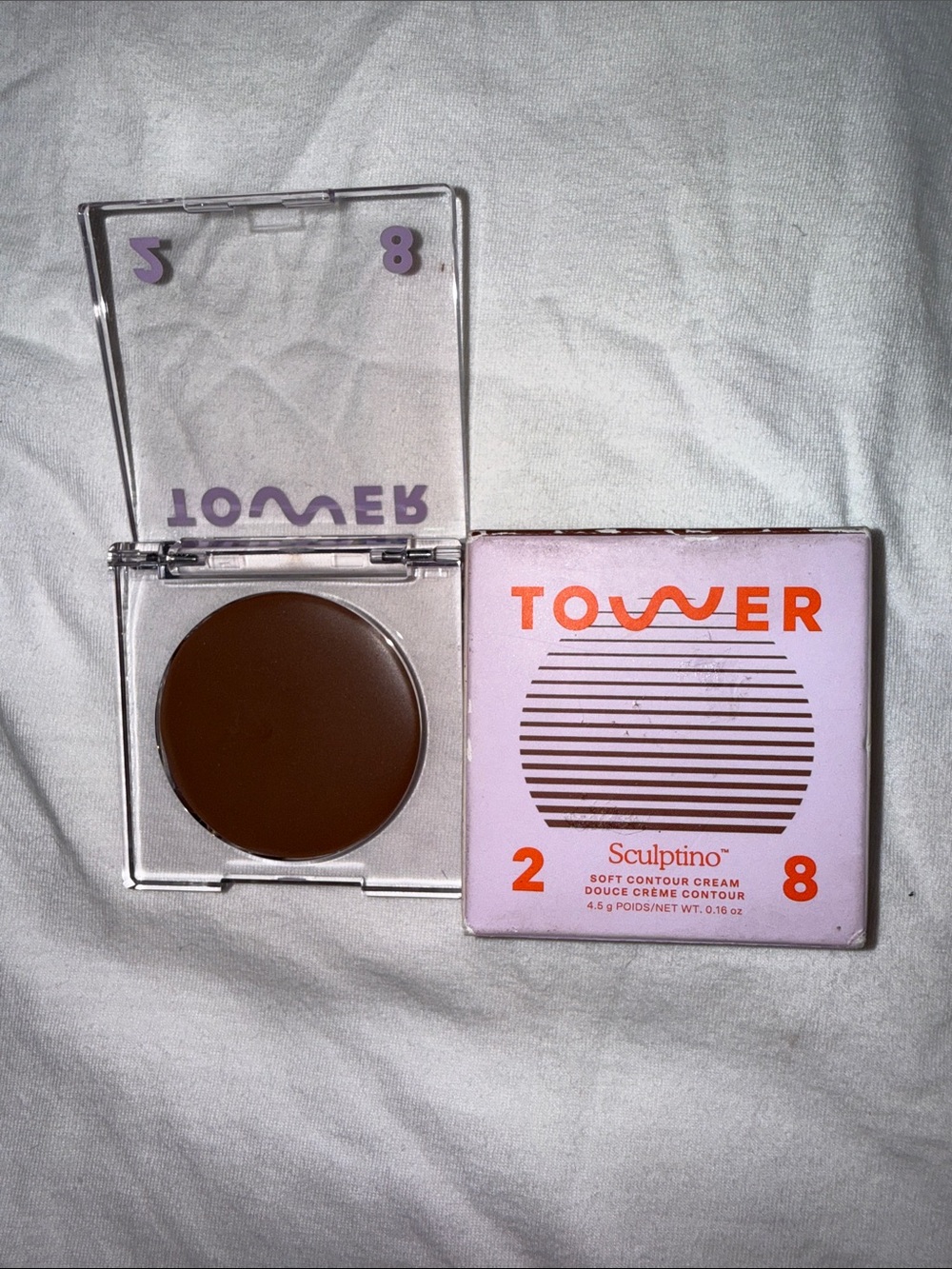 Tower 28 Sculptino Soft Contour Cream — Deep Brown